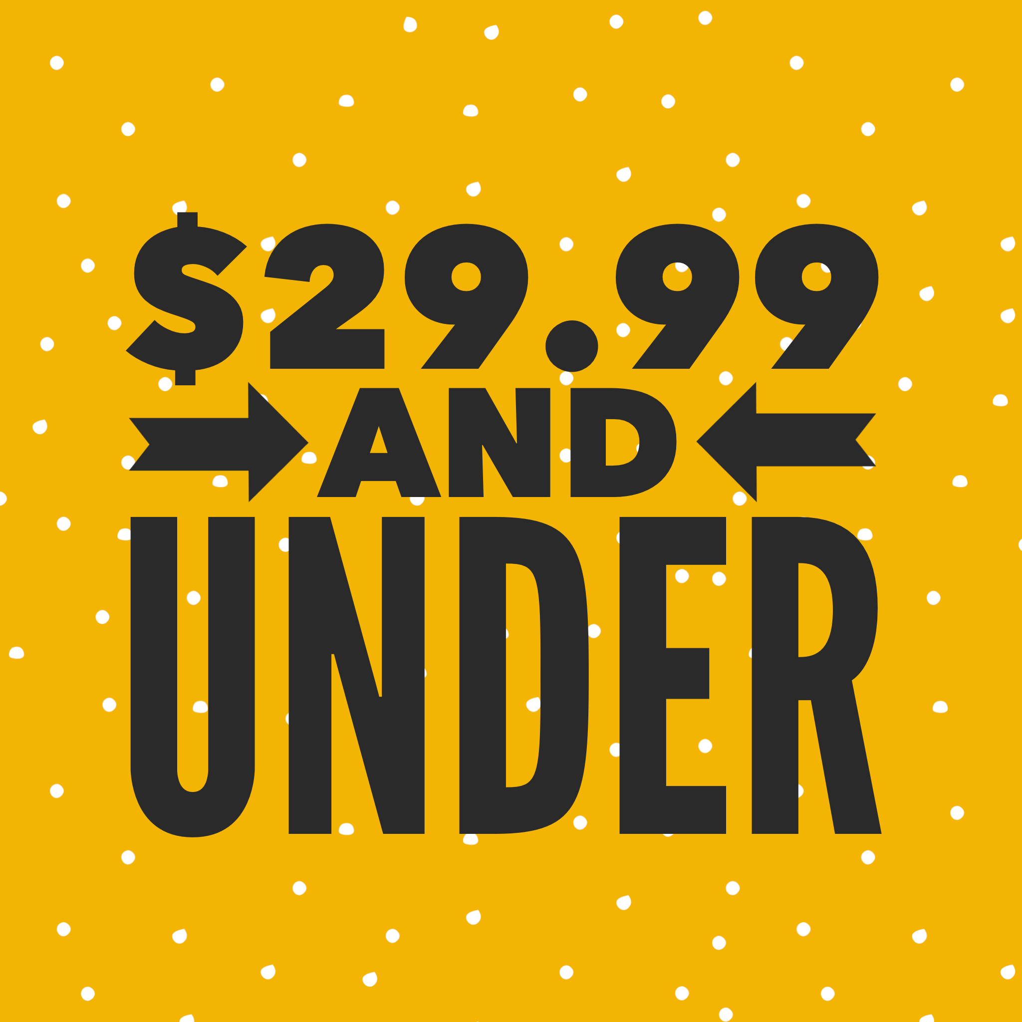 $29.99 and Under Sale Items