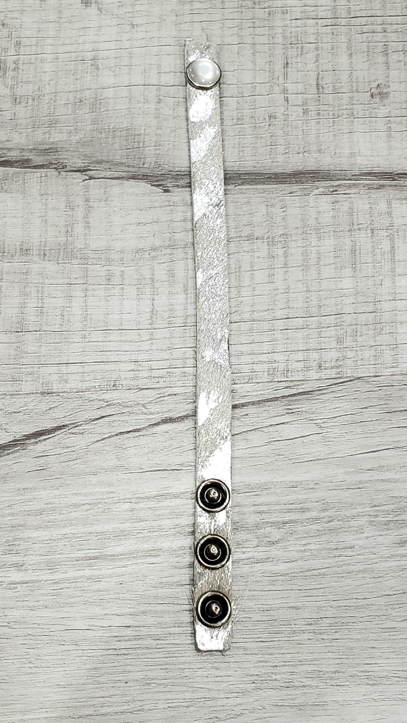 Leather Snap Bracelets