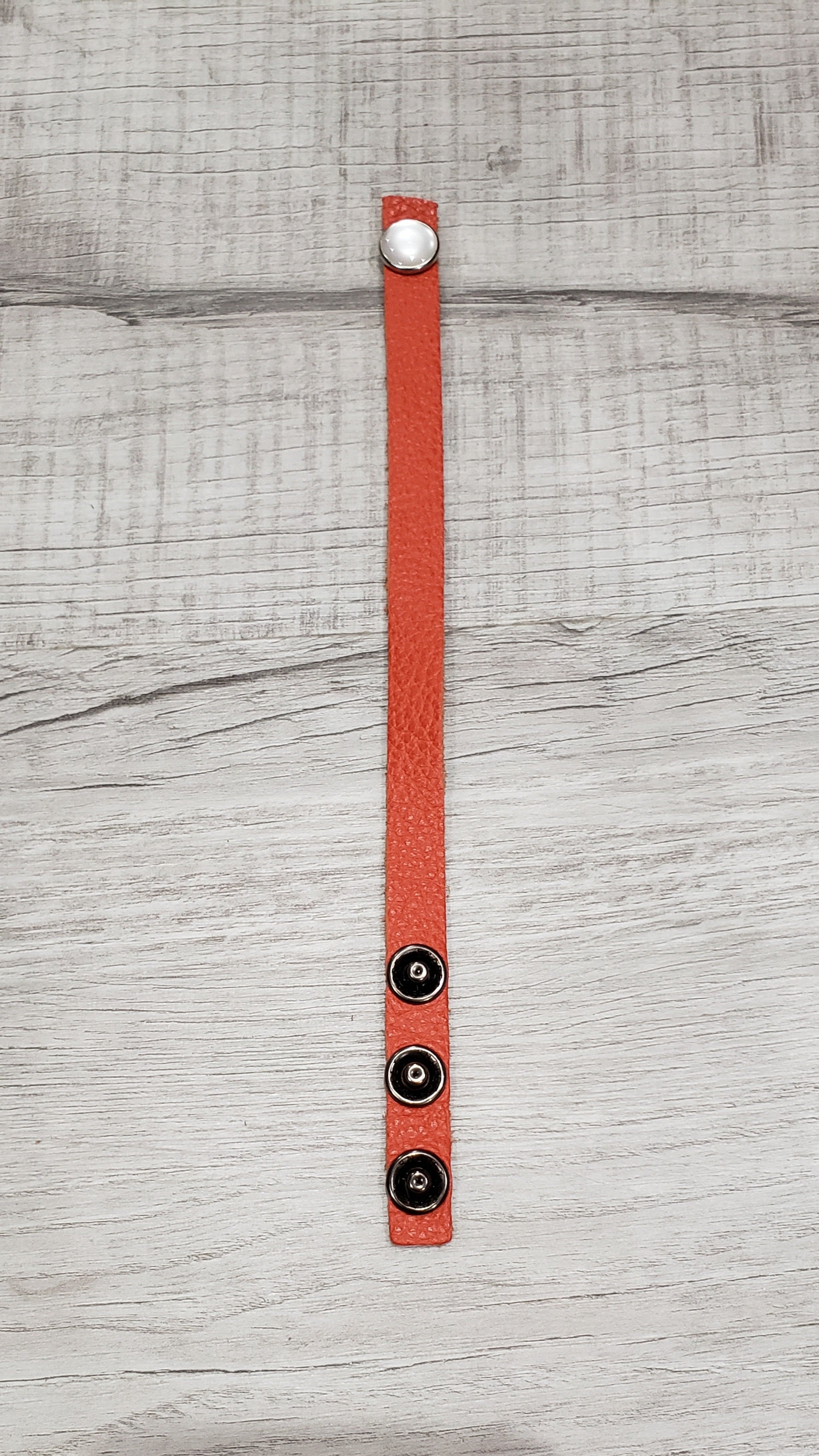 Leather Snap Bracelets