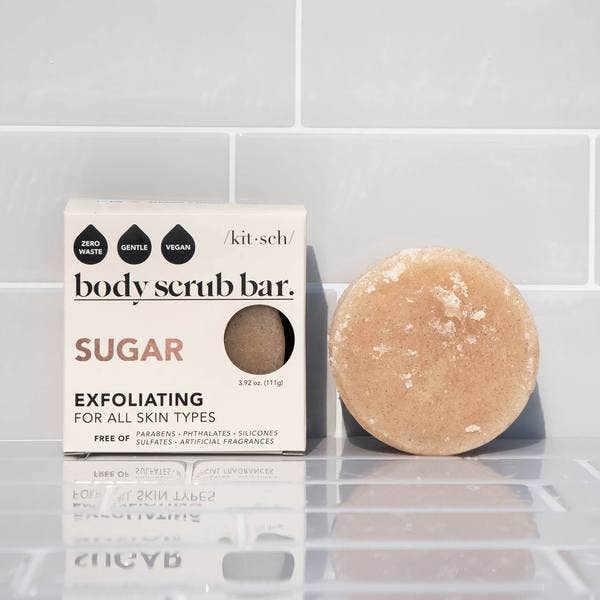 Sugar Exfoliating Body Scrub Bar