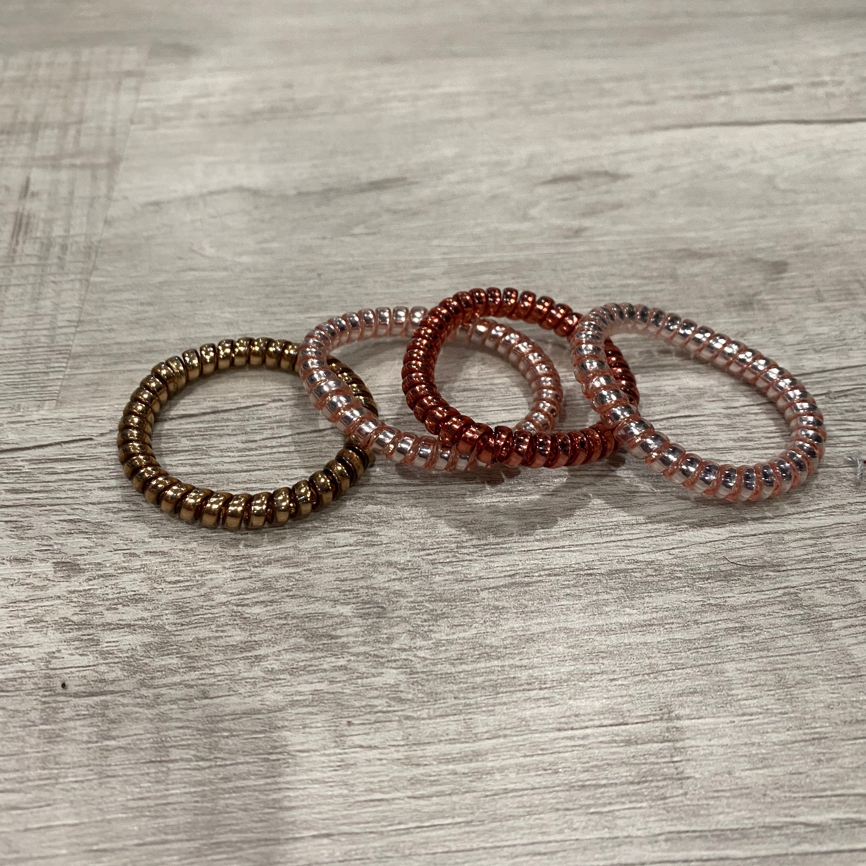 Set of 4 Hair Coils