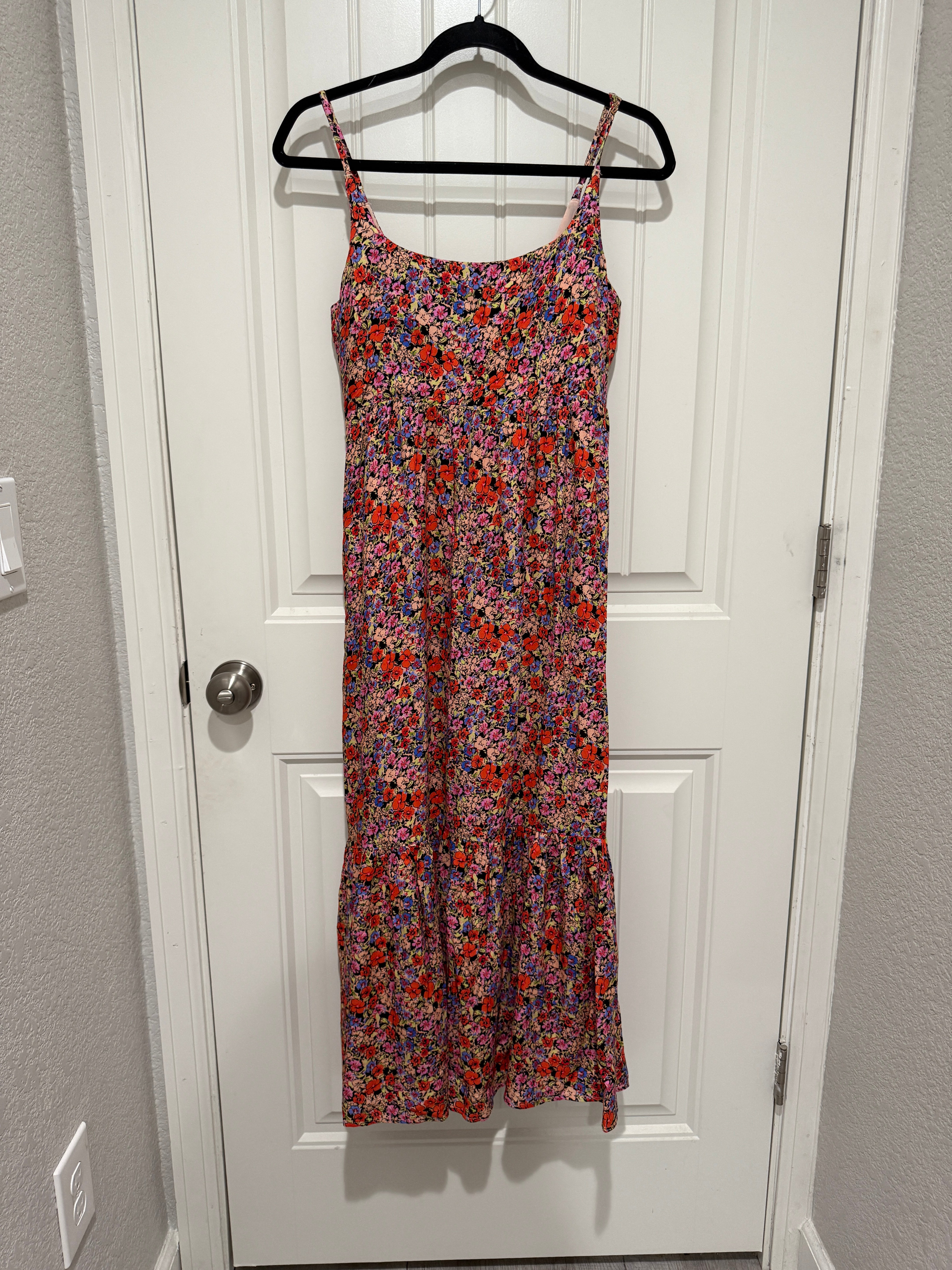 Saltwater Luxe Rene Floral Tank Midi Dress