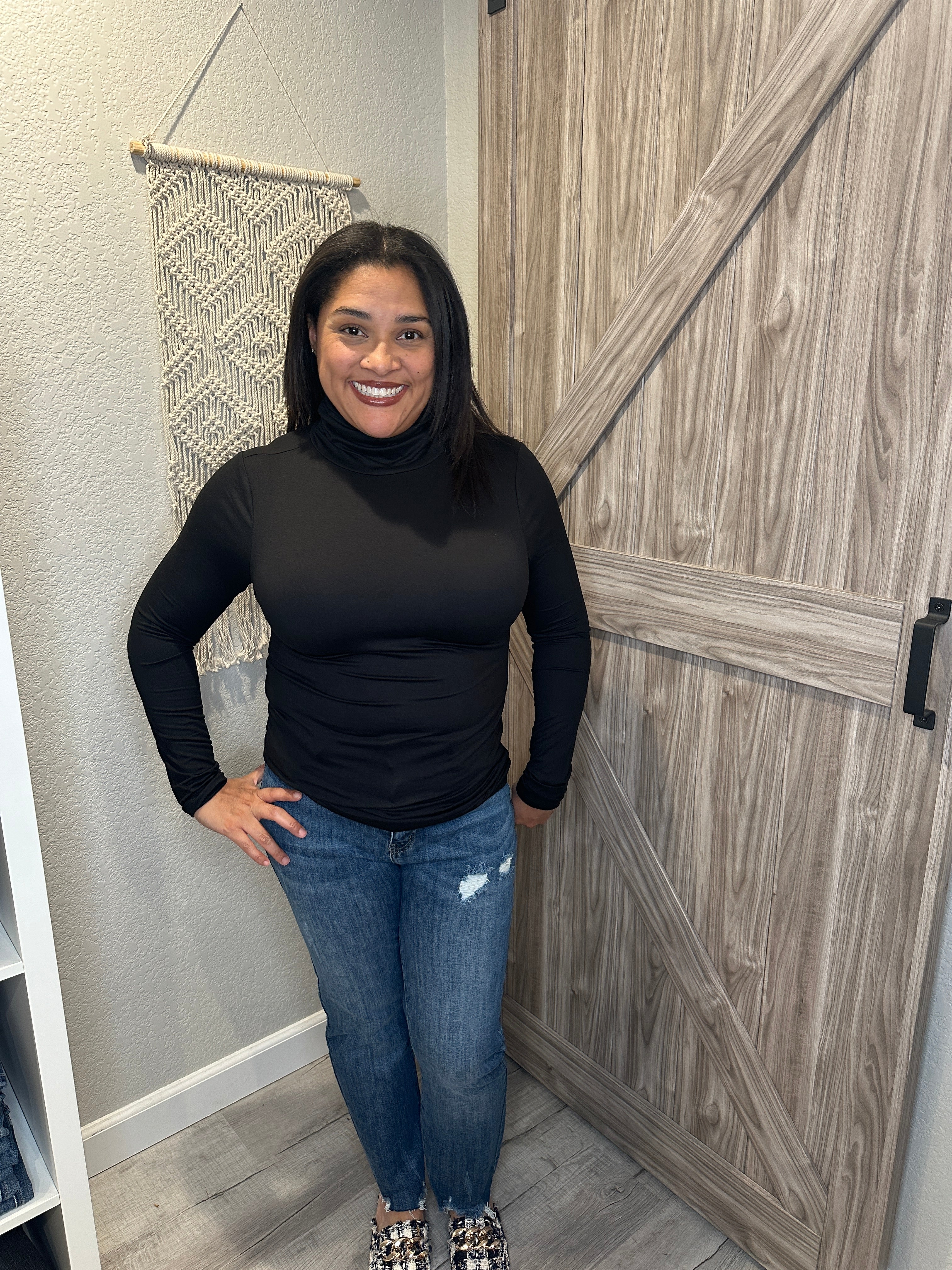 Mock turtleneck hotsell tops plus size