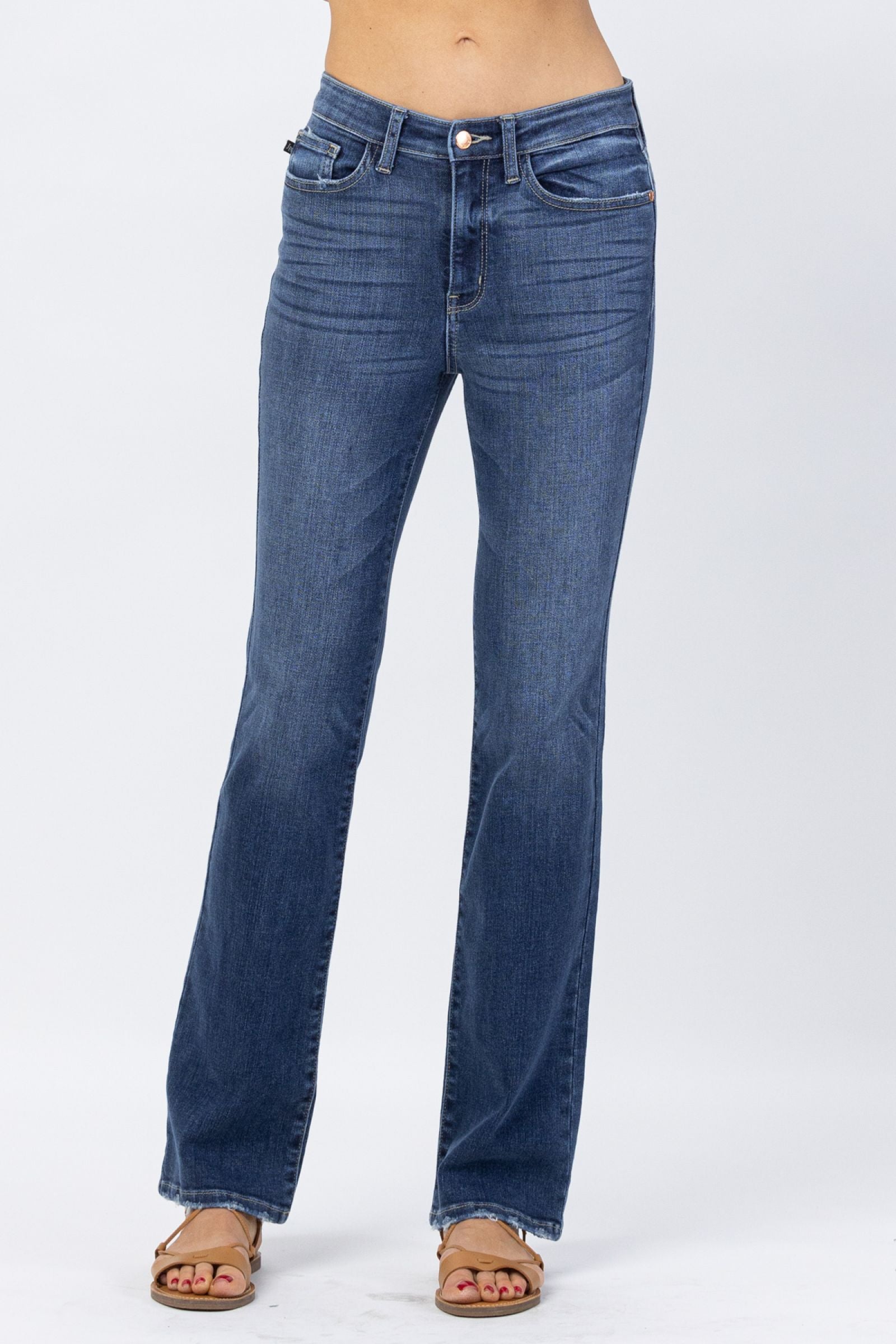 Judy Blue Non Distressed Bootcut Denim Jeans