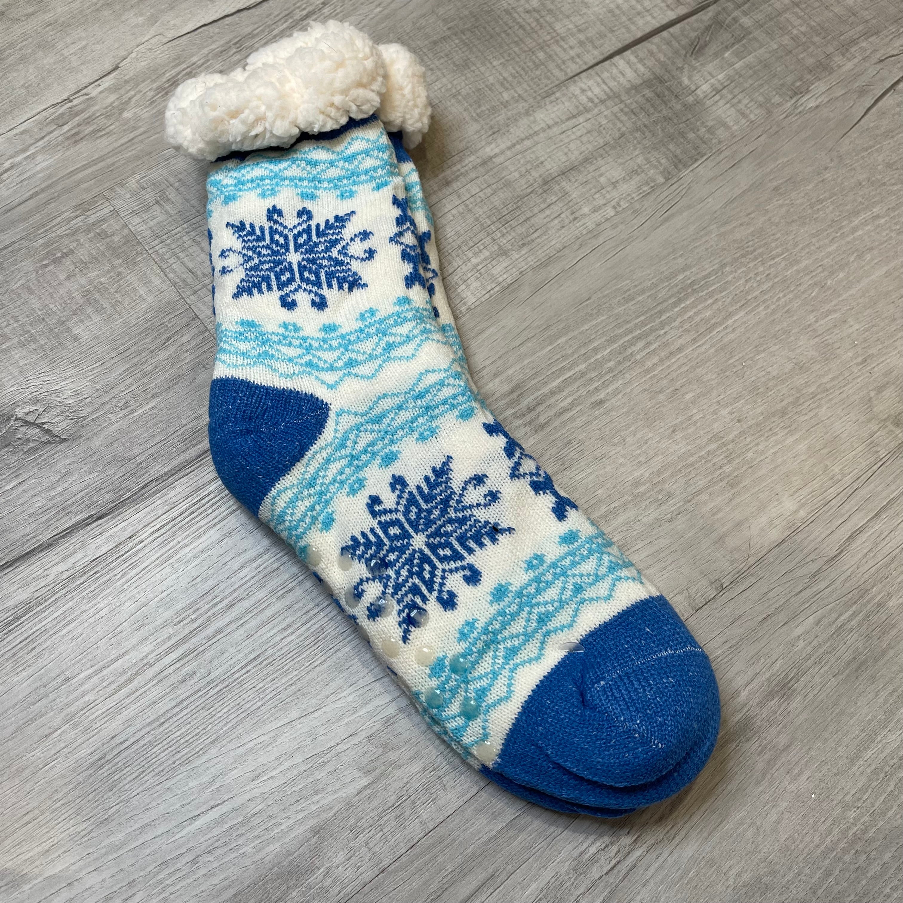 J.Jill - Cozy fair isle slipper socks add a festive toasty-touch