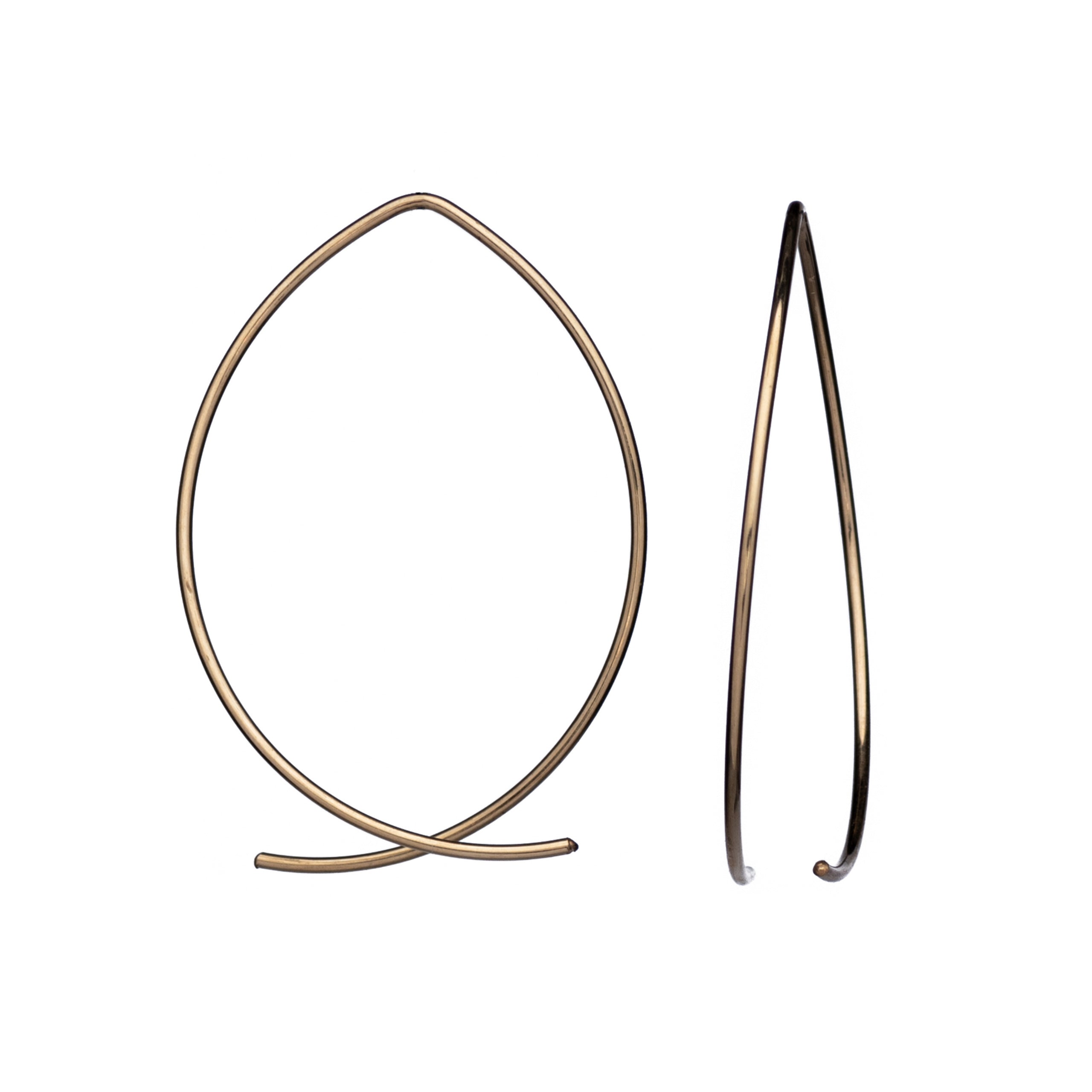 Paige Gold Fill Small Hoop Earrings